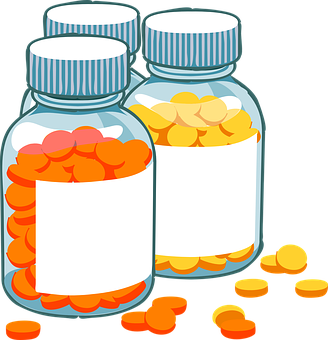 Bottles, Pills, Medicine, Prescription