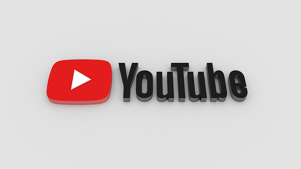 Youtube, Social Networks, Logo, 3D