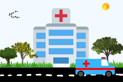 Hospital, Ambulance, Medical, Health
