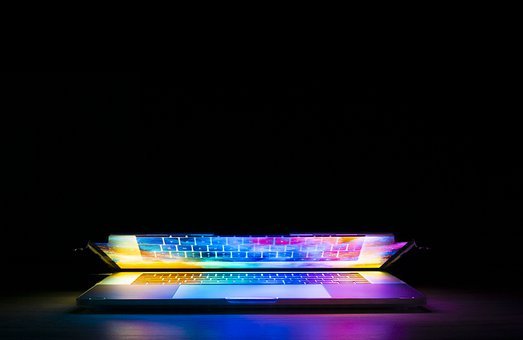 Keyboard, Computer, Technology, Light