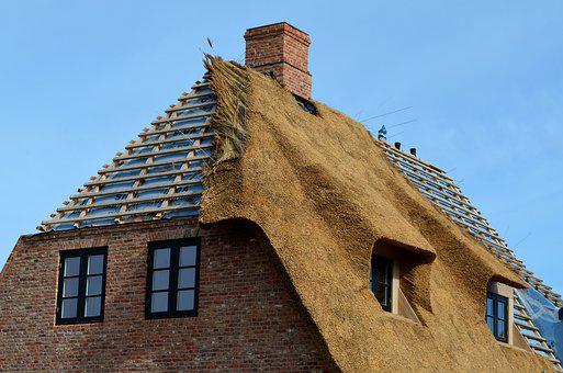 Thatched Roof, Roofing, Sylt, List