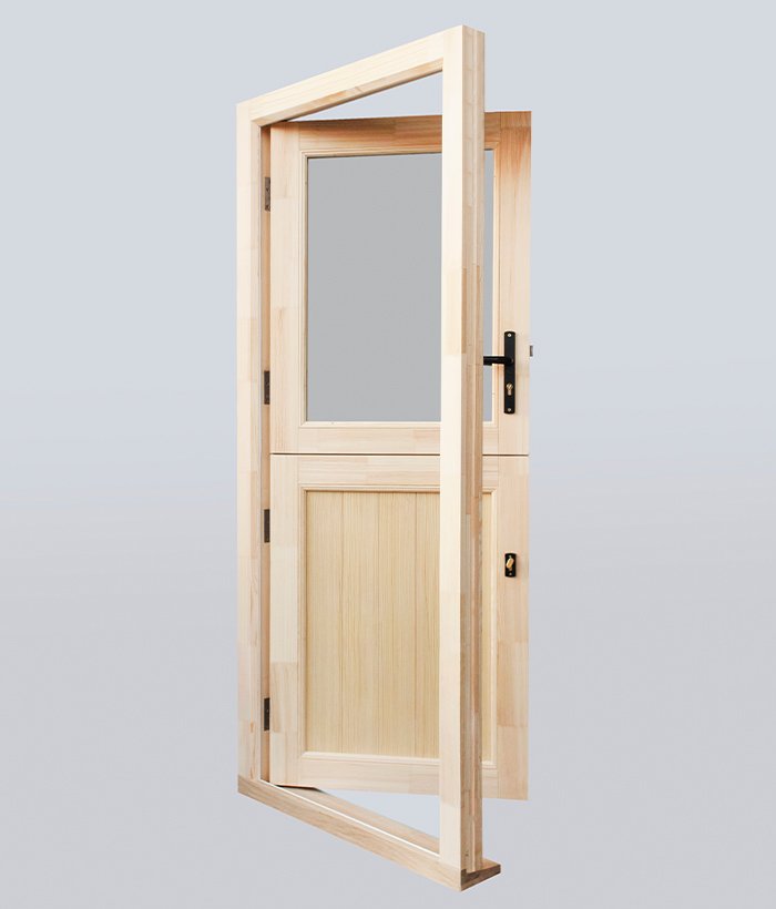 Can a stable door open outwards