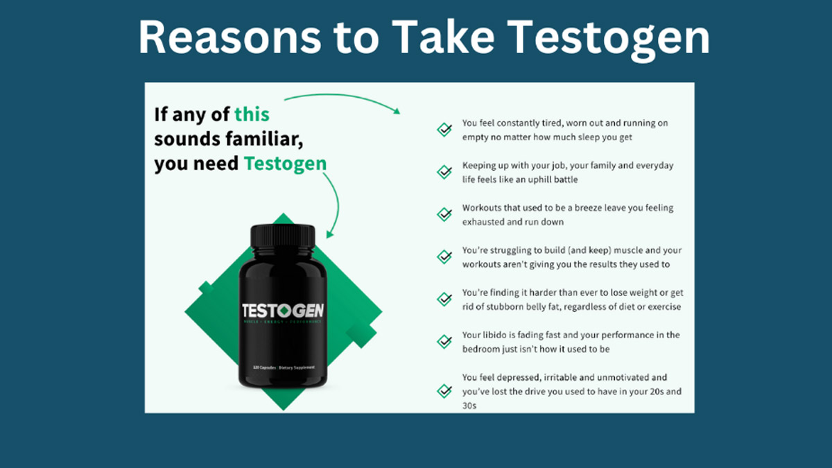 testogen unleashed an in depth review of the natural testosterone booster